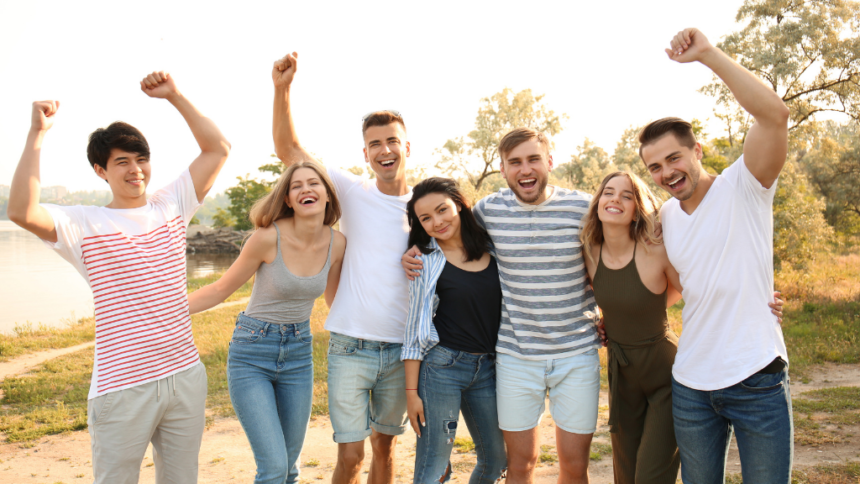 Young people and parks