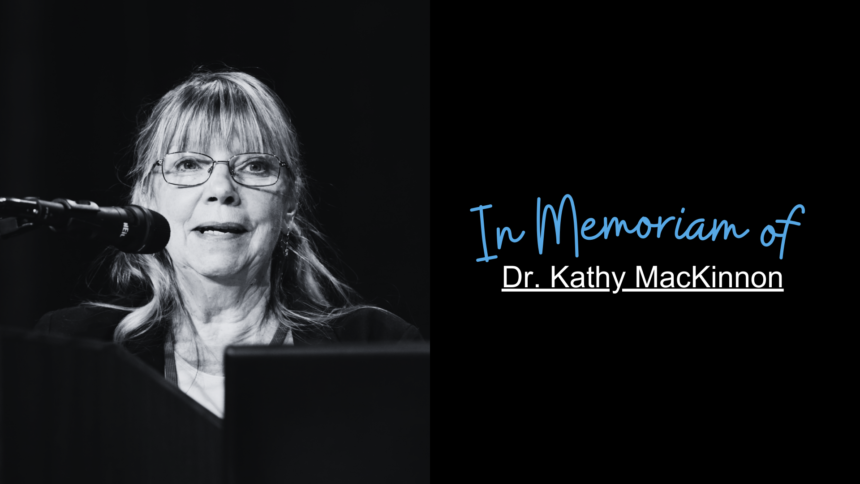 In Memoriam – Dr. Kathy MacKinnon